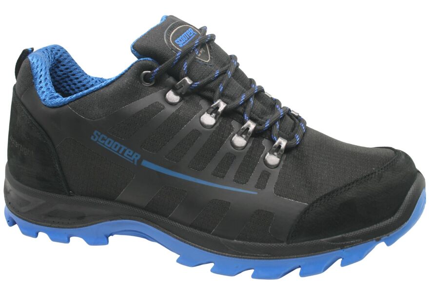 Su Geçirmez Siyah-Mavi Erkek Outdoor Ayakkabı M5550TSM